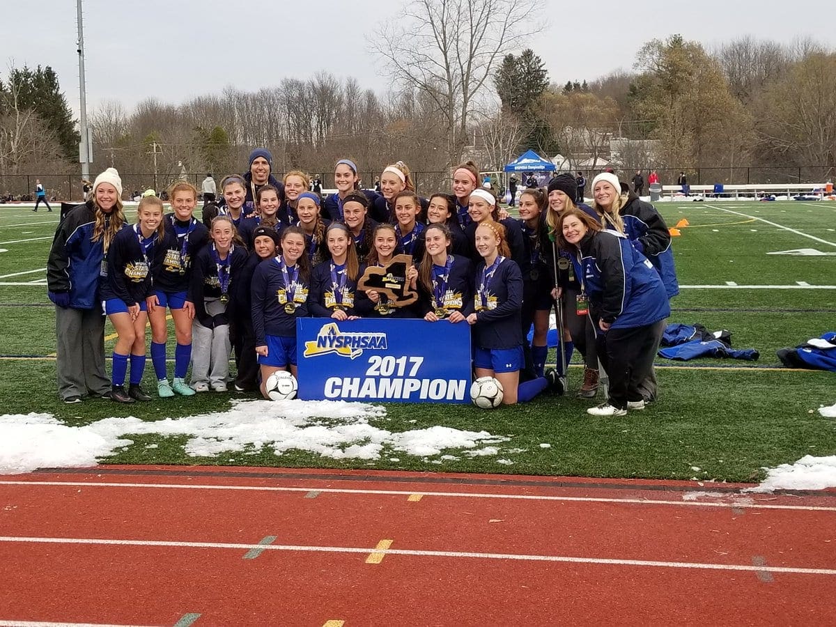 Eagle News Online – Westhill Girls Soccer Shares State Class B Title