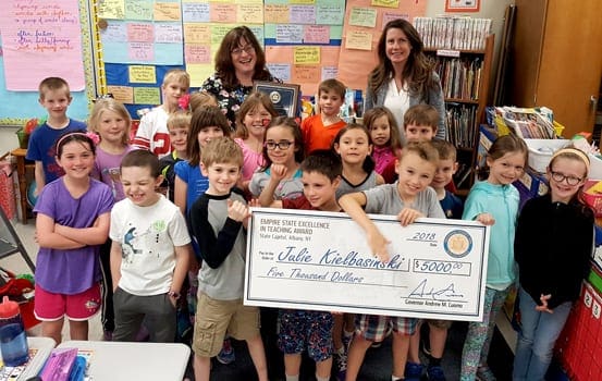 Eagle News Online – Burton Street elementary teacher Julie Kielbasinski ...