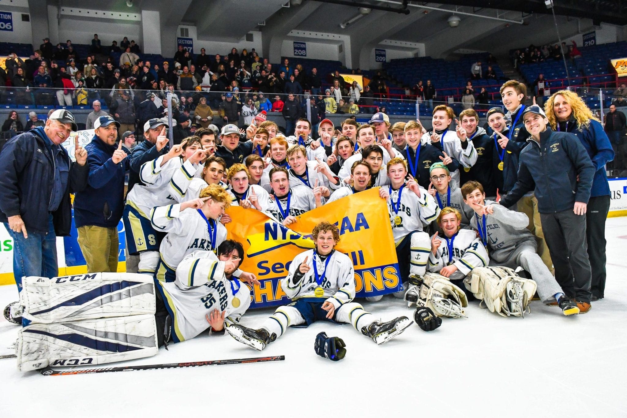 Eagle News Online Skaneateles Boys Ice Hockey Wins Third