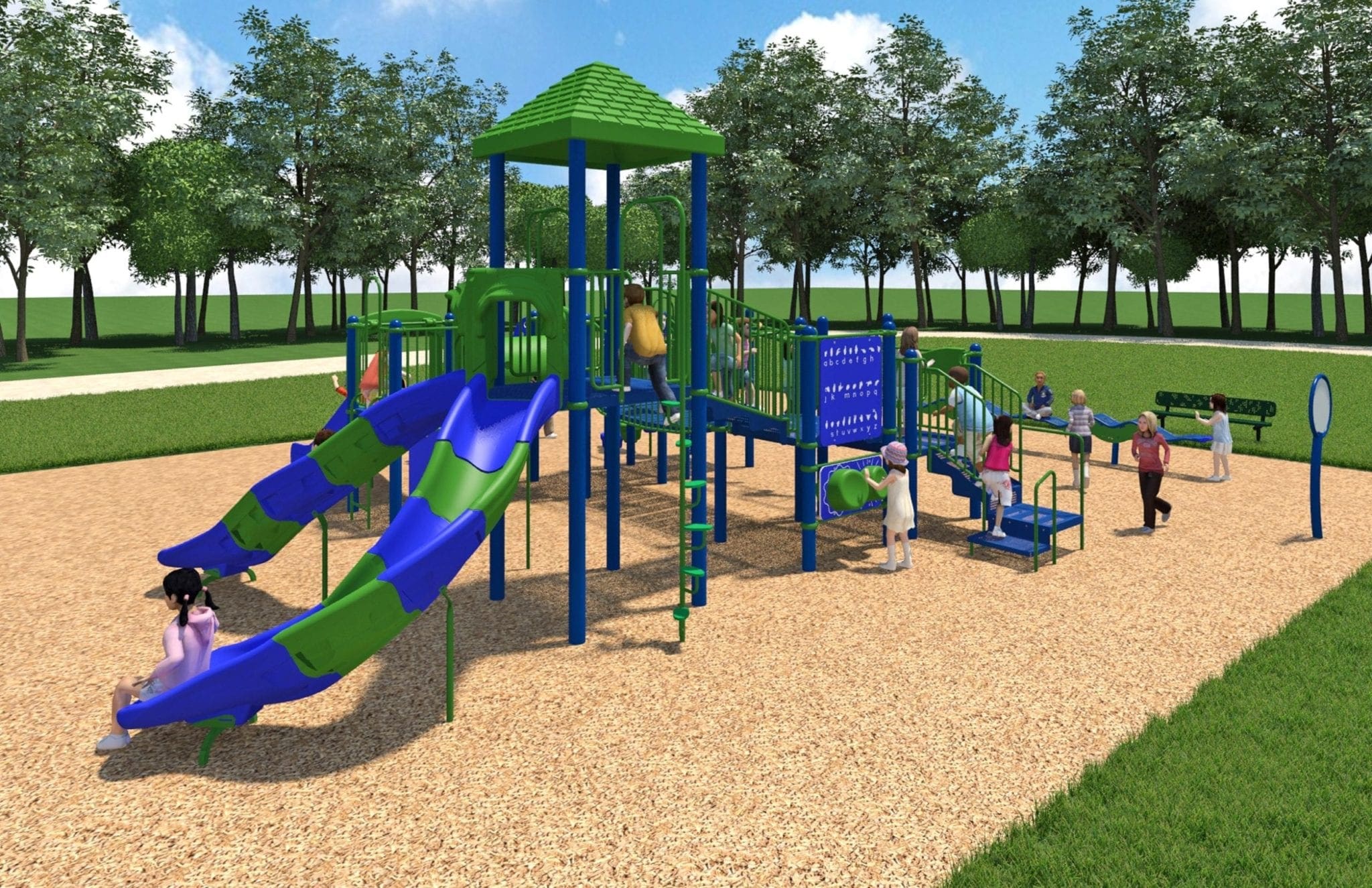 Eagle News Online – It takes a village: Allen Road playground build is ...